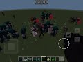 Wardens vs Creepers, wither Skeletons, iron golems, and enderman#Themobwar#minecraft
