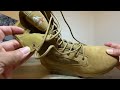 Leather Side Zipper Tactical Military Work Boot Review #amazonreview #commissionsearned #ad