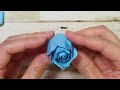 DIY How to Make Paper Roses