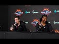 Caitlin Clark & Aliyah Boston WNBA All-Star Pregame Media Availability | July 20, 2024