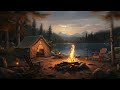 ASMR Campfire sounds for sleeping, relaxing, study, sleep music, soothing sounds, calm music, BGM