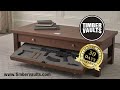 Concealment furniture coffee table & night stand by Timber Vaults. Perfect