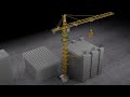 Tower Crane Explained || How Tower Crane Adjust Height  - 3D Animation