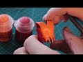 Making FNAF 2 Withered FOXY from TIE-DYE Foxy [Scratch builds] DIY