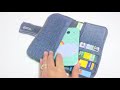 DIY Denim Wallet From Old Jeans  NO SEW *How to Make Your Own Wallet at Home