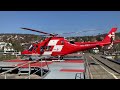 Approach of the flying doctors in Zurich