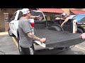 We restore a pick up truck bed with Line-X