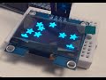 Demo Code running on SPI OLED driven by Arduino Uno