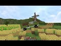 This windmill actually PROCESSES WHEAT in Minecraft Create Mod!