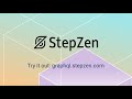 StepZen GraphQL Studio: Introduction