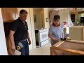 Kitchen Remodel Part 5 – Install Toe Kicks and Bottom Cabinets
