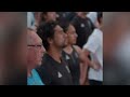 Watch the New Zealand Olympic team welcome their athletes with traditional chant