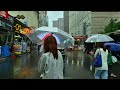 서울 남대문시장에 쏟아지는 폭우. 힐링. 빗소리. 우중산책. 수면. ASMR비. asmr rain. rain walk. rainy in seoul.