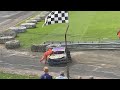 National saloon stockcar last chance qualifier @ Cowdenbeath racewall 8/5/22