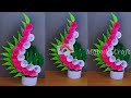 paper craft ideas easy 😨🤢 / crafts for home decor / flower making with paper