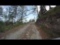 Montée à moto vers le massif de l'Authion