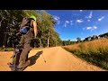 EUC dirt road ride on Begode EX30, filmed with Insta 360 x3