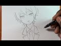 Easy anime drawing | how to draw cute anime boy step-by-step easy !