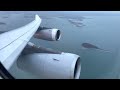 [4K]Lufthansa A340-300 Stunning Takeoff From Boston with Engine View