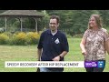 Lycoming County camp director returns to work after hip replacement surgery