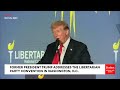'Don't Waste Your Vote': Trump Urges Libertarians To Support Him At Raucous Party Convention