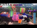 Nerf War | Amusement Park Battle 77 (Nerf First Person Shooter)