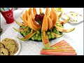 How To Serve Cantalope Easy And Fancy In The Shape On The Star