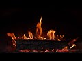 4k Fireplace dark, medium intensity, apple tree wood, crackles low level, logs, medium flames sound