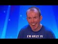 Lost Voice Guy has the audience ROARING with unique comedy routine | Auditions | BGT 2018