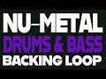 NU-METAL DRUM & BASS ONLY PLAY ALONG - 100BPM (FREE)