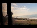 View from the Amtrak Surfliner traveling southbound LA to San Diego