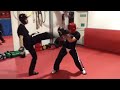 Kickboxing Sparring