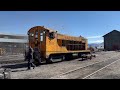Northern Nevada Railway Museum VO-1000 locomotive #801 first start-up in 30 years.