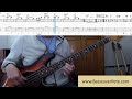Cream with White Room. Bass Cover. Tabs Score Chords Transcription. Bass: Jack Bruce