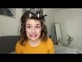 Curling short hair | Using Babyliss heated hair rollers