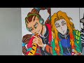 Drawing SUPERNOVAS/WORST GENERATION as HASHIRA | ONEPIECE x KIMETSU NO YAIBA/DEMON SLAYER 鬼滅の刃