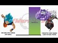Goku & Vegeta VS Evil Goku & Goku Black POWER LEVELS - Dragon Ball Z/Dragon Ball Super/Heroes/UV