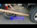 How to Break a Tyre Bead - Two Easy Methods...