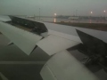 Rainy Landing at Barcelona El Prat Airport - Delta Boeing 767-300