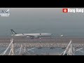 Non Stop Landings on 3rd Runway of Hong Kong Airport [4K] (Jan 28, 2023)