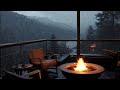 Ambient Rain Sounds For Sleep And Relaxation  Falling Asleep in The Peaceful Darkness