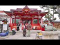 [ Japan Travel ] Kobe Plum blossoms.Tsunashiki Tenmangu Shrine. #walking_tour