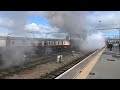 57311 FAILS on the 'WHITE ROSE' plus LOCO CHANGES with 34046 'BRAUNTON' 17/04/24