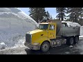 Trucking out the snow …Last winter storm prep???
