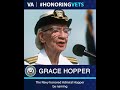 #HonoringVets:  Grace Hopper
