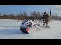 Motorsled has been reinvented and  tested in deep snow! New motorized towing vehicles!