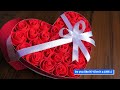 How To Make a Heart Shaped Paper Gift Box - Heart Box | Cloth Bag Craft