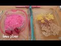 New Years Slime ASMR - Mixing Makeup Eyeshadow Into Satisfying Slime ASMR