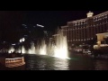 Bellagio fountain dancing to Tiesto Red Light
