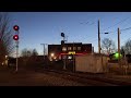 04/26/24 CSX L081 and Amtrak Downeaster Action between East Kingston and Dover NH